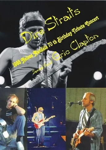 Póster de Dire Straits with Eric Clapton - Nelson Mandela 70th Birthday Tribute
