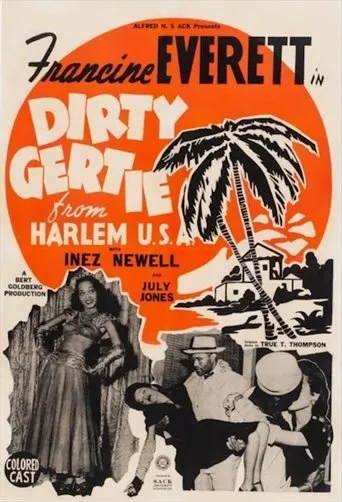 Póster de Dirty Gertie from Harlem U.S.A.