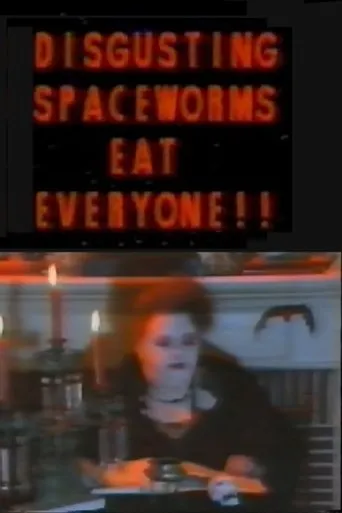Póster de Disgusting Spaceworms Eat Everyone!!