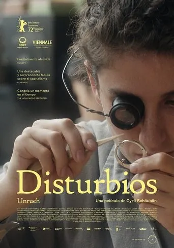 Póster de Disturbios (2022) con Nikolai Bosshardt como Termineur Künzli