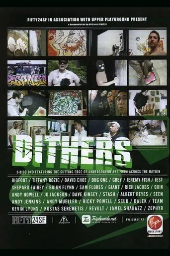 Póster de Dithers: The Cutting Edge of Underground Art From Across the Nation