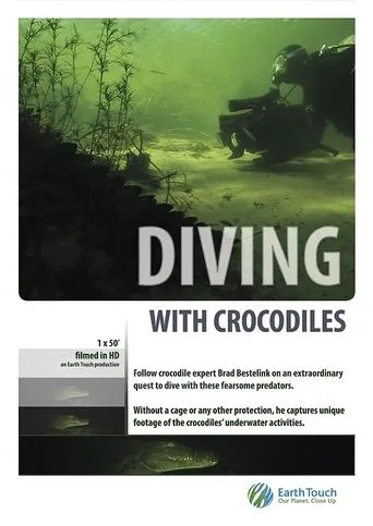 Póster de Diving with Crocodiles