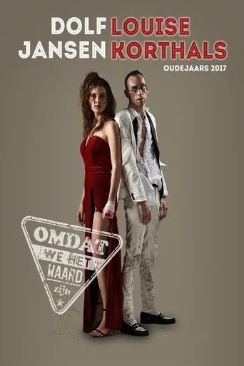 Póster de Dolf Jansen & Louise Korthals: Oudejaarsconference 2017: Omdat we het waard zijn