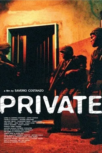 Póster de Domicilio Privado (2004) con Mohammad Bakri como Mohammad B.