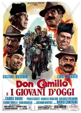 Póster de Don Camilo y los jóvenes de hoy