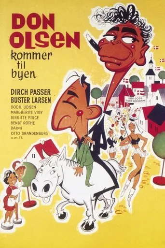 Póster de Don Olsen kommer til byen