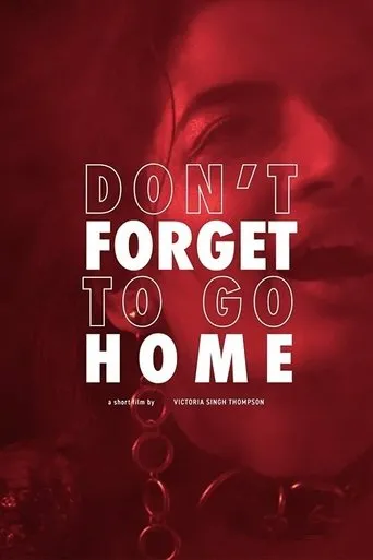 Póster de Don't Forget to Go Home