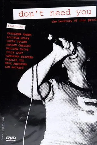 Póster de Don't Need You - The Herstory of Riot Grrrl