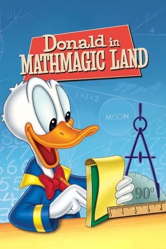 Póster de Donald en el País de las Matemáticas