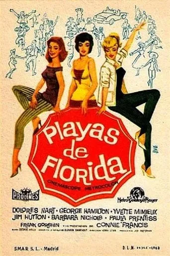 Póster de Donde hay chicos hay chicas (Playas de Florida) (1960) con Yvette Mimieux como Melanie Tolman