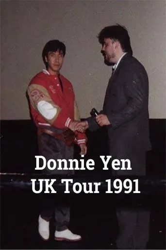 Póster de Donnie Yen UK Tour 1991