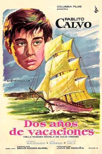 Póster de Dos años de vacaciones