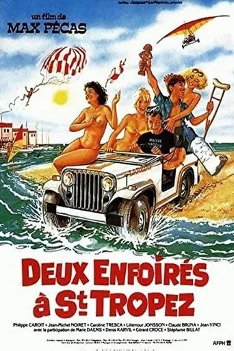Póster de Dos bastardos en Saint-Tropez