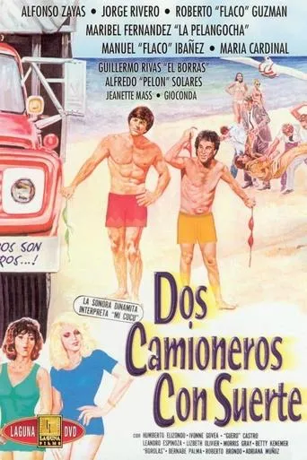 Póster de Dos camioneros con suerte