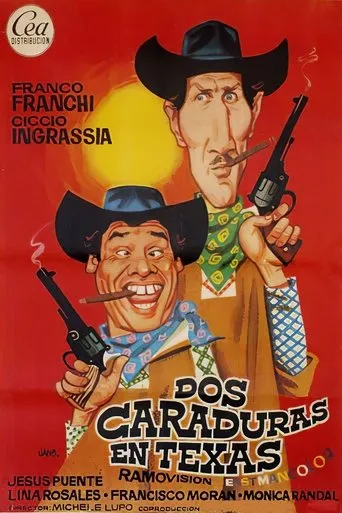 Póster de Dos caraduras en Texas (1965) con Lina Rosales como Consuelo