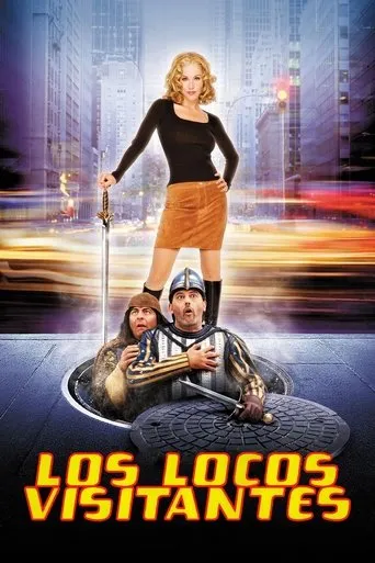 Póster de Dos colgados en Chicago: Los visitantes cruzan el charco (2001) con Oliver Ford Davies como Pit Rivers