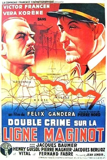 Póster de Double crime sur la ligne Maginot
