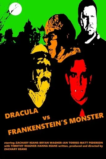 Póster de Dracula vs. Frankenstein's Monster