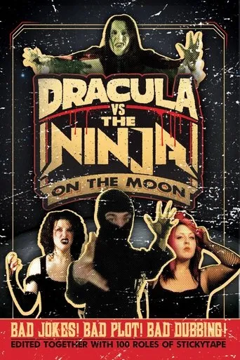 Póster de Dracula vs the Ninja on the Moon