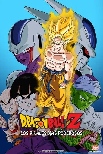 Póster de Dragon Ball Z: Los mejores rivales (1991) con Naoki Tatsuta como Oolong / Haiya Dragon (voice)