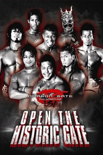 Póster de Dragon Gate USA: Open the Historic Gate