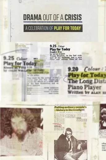 Póster de Drama Out of a Crisis: A Celebration of Play for Today