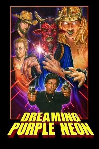 Póster de Dreaming Purple Neon