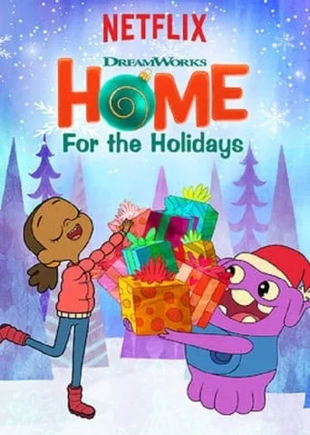 Póster de Dreamworks: dulce hogar, dulce Navidad