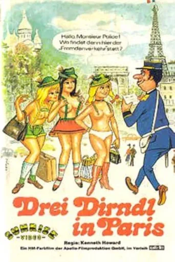 Póster de Drei Dirndl in Paris