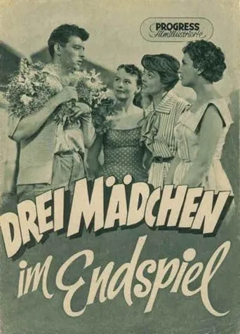 Póster de Drei Mädchen im Endspiel