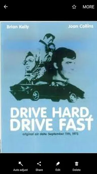 Póster de Drive Hard, Drive Fast