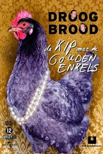Póster de Droog Brood - De kip met de gouden enkels