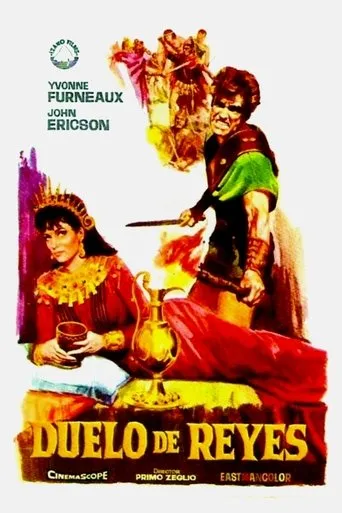 Póster de Duelo de reyes (1963) con Massimo Giuliani como Adarte