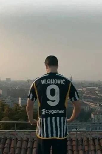 Póster de Dusan Vlahovic e la passione juventina a Torino