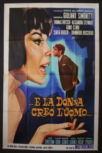 Póster de e la donna creo l'uomo (1964) con Linda Christian como Minelli