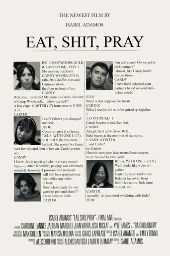 Póster de Eat, Shit, Pray