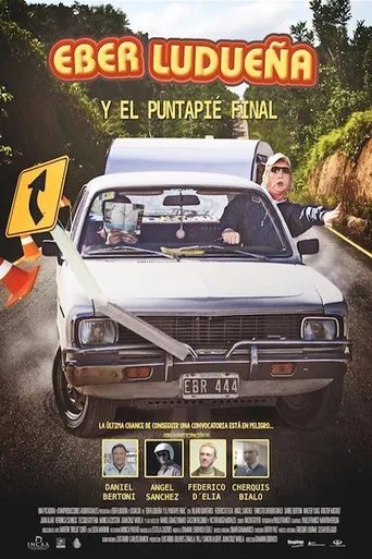 Póster de Eber Ludueña y el puntapié final