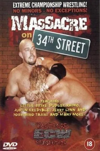 Póster de ECW Massacre on 34th Street