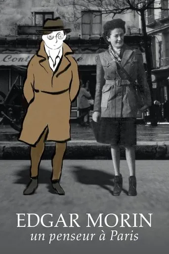 Póster de Edgar Morin, un penseur à Paris