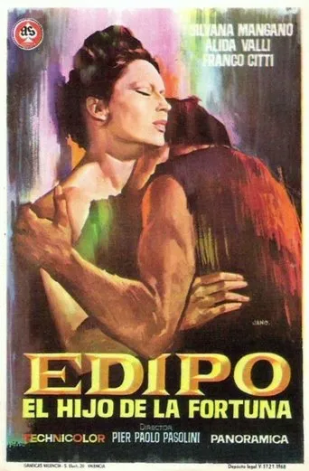 Póster de Edipo, el hijo de la fortuna (1967) con Giovanni Ivan Scratuglia como Sacerdote