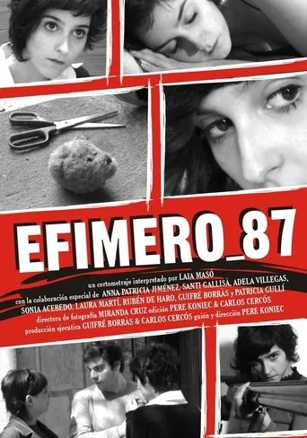 Póster de Efímero 87
