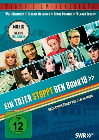 Póster de Ein Toter stoppt den 8 Uhr 10