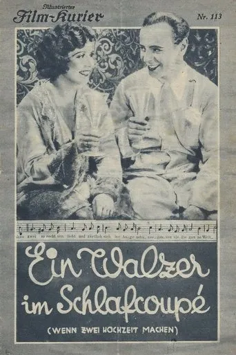 Póster de Ein Walzer im Schlafcoupé
