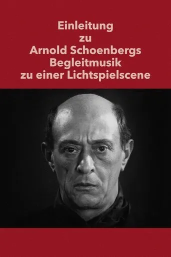 Póster de Einleitung zu Arnold Schoenbergs Begleitmusik zu einer Lichtspielscene