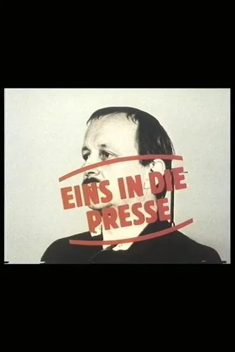 Póster de Eins in die Presse - Der Fotograf Günter Zint