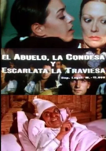 Póster de El abuelo, la condesa y Escarlata la traviesa