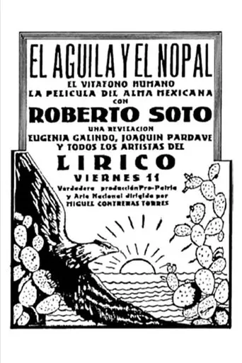 Póster de El águila en el nopal