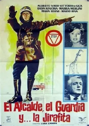 Póster de El alcalde, el guardia y la jirafita (1960) con Mario Riva como Himself