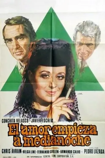 Póster de El amor empieza a medianoche