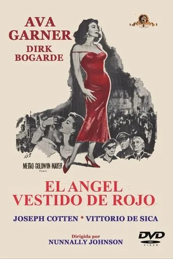 Póster de El ángel vestido de rojo